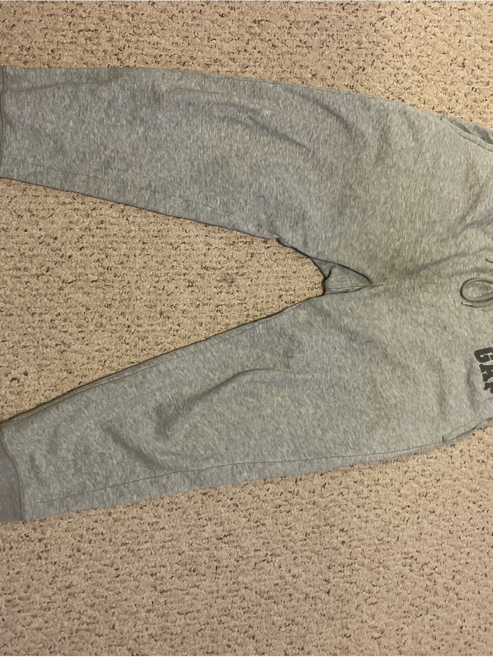 GAP Light Gray Cozy Fleece Joggers